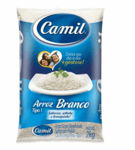 Arroz Branco Camil Tipo 2Kg